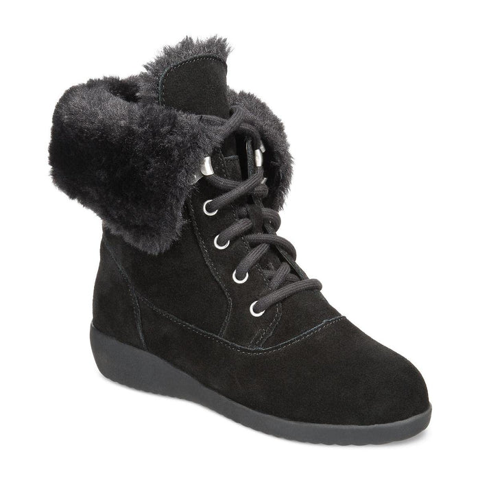 Style & Co Womens' Aubreyy Leather Winter & Snow Boots