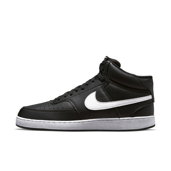 Nike Court Vision Mid Next Nature Mens' Running Shoes, Black/White, 11.5