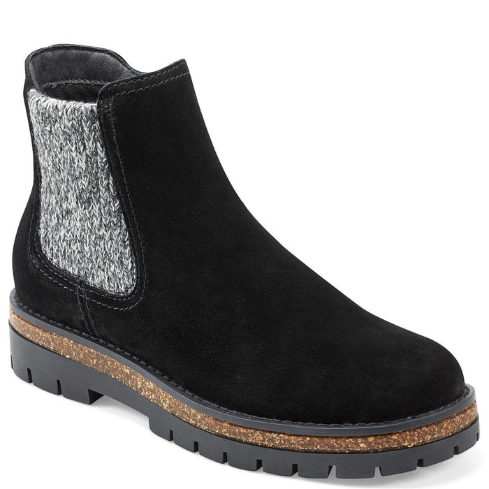 Earth Women's Aydin Round Toe Casual Lug Sole Booties