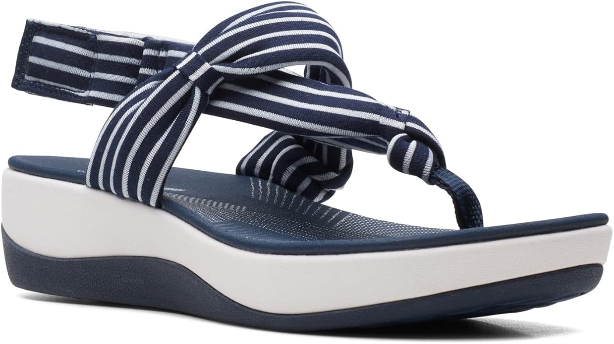 Clarks Women's Arla Nicole Cloudsteppers Jersey Sandals