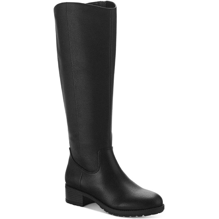 Style & Co. Womens' Graciee Faux Leather Knee-High Boots