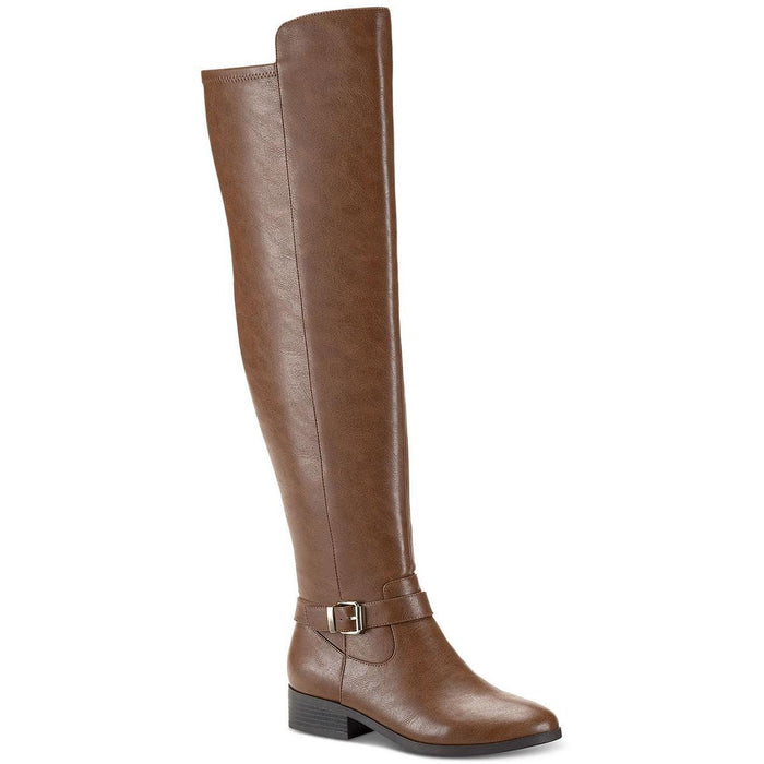 Style & Co. Womens Charlaa Buckle Over-The-Knee Boots