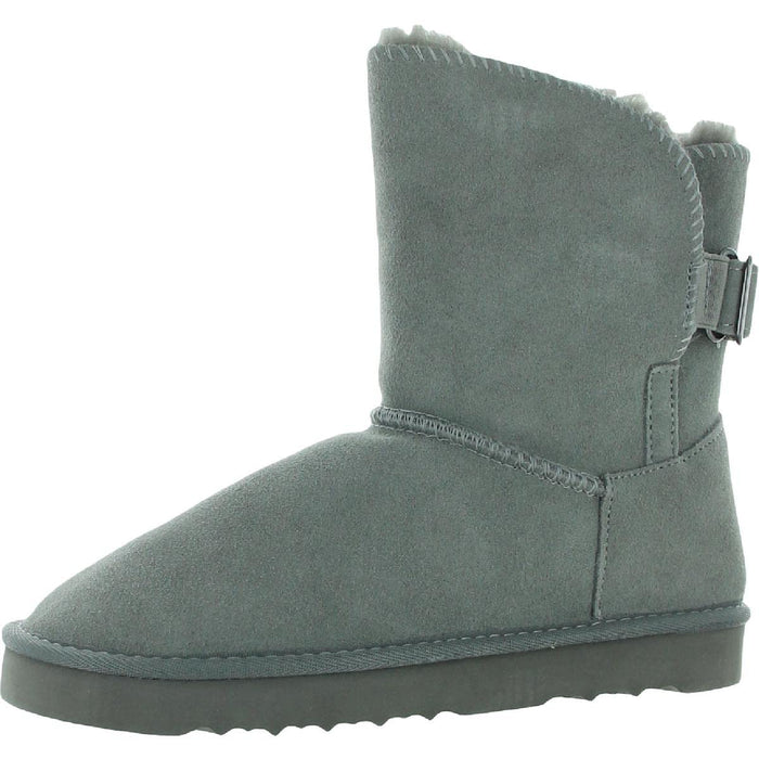 Style & Co. Womens Teenyy Suede Pull On Ankle Boots