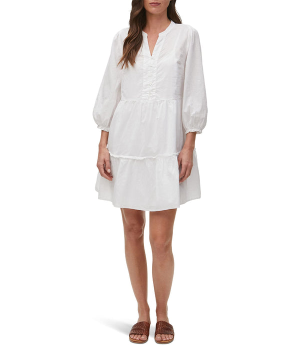 Michael Stars Georgie Above Knee Dress White XS (US 0-2)