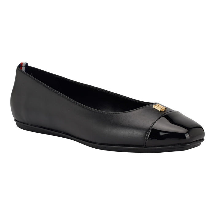 Tommy Hilfiger Womens' Bekim Cap Toe Ballet Flats