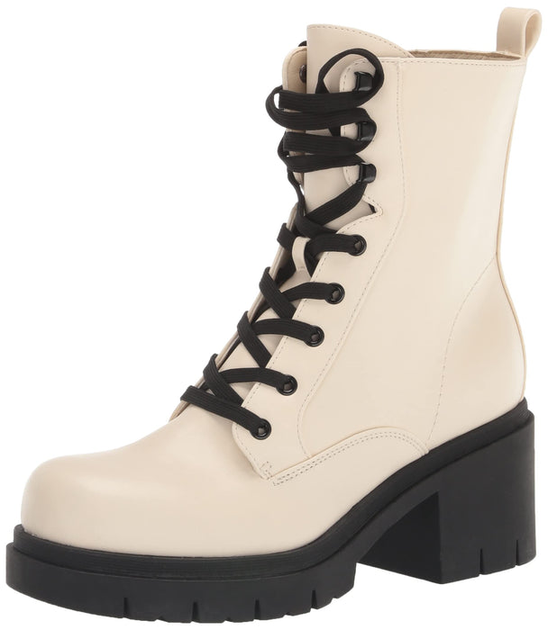 Nine West Women's Juna3 Ankle Boots, Cream, 7.5