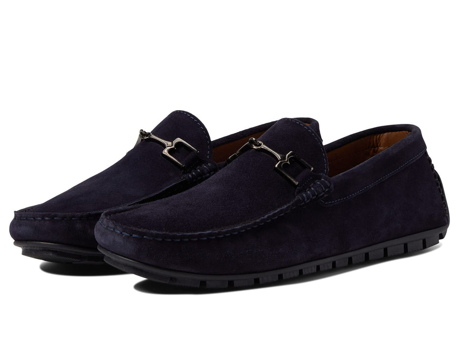 Bruno Magli Xander Navy Suede EU 40.5 (US Mens 7.5) D (M)