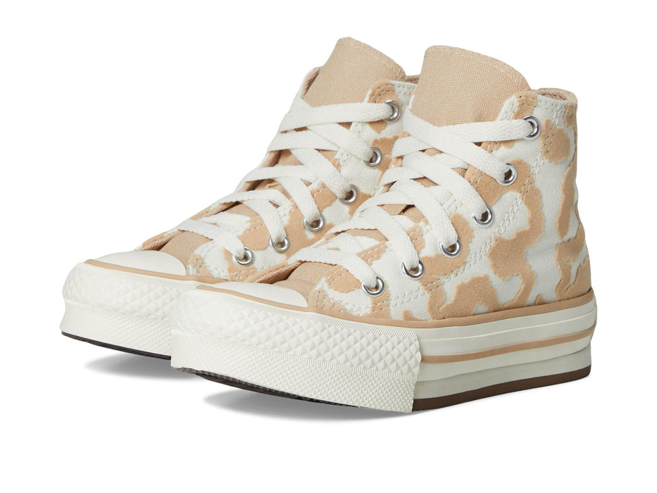 Converse Boys Chuck Taylor Eva Lift Leopard Little Kid Sneakers Size 11
