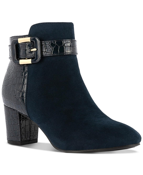 Karen Scott Women's Ivyy Mixed-Media Booties
