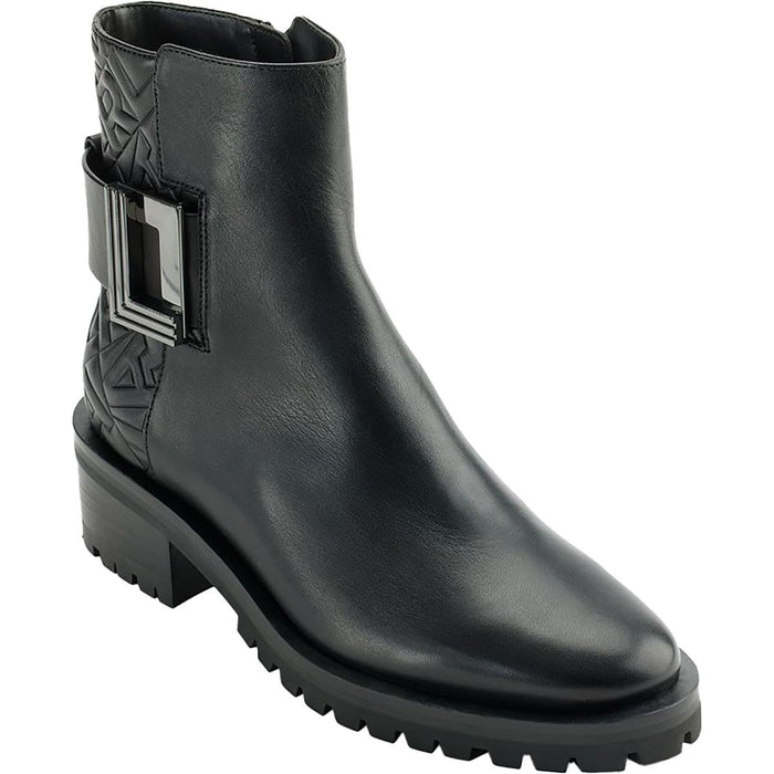 Karl Lagerfeld Paris Women's Vara Buckled Boots