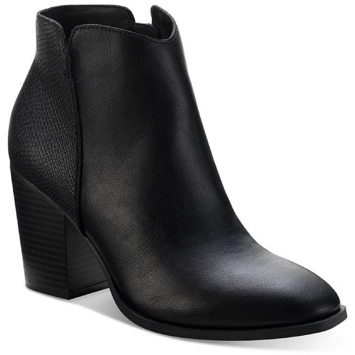 Sun + Stone Womens' Graceyy Faux Leather Ankle Boots