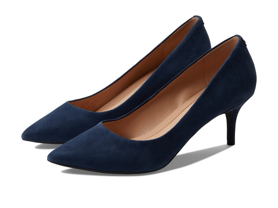 Cole Haan Go-to Park Pump 65mm, Navy Suede, Women's 7.5