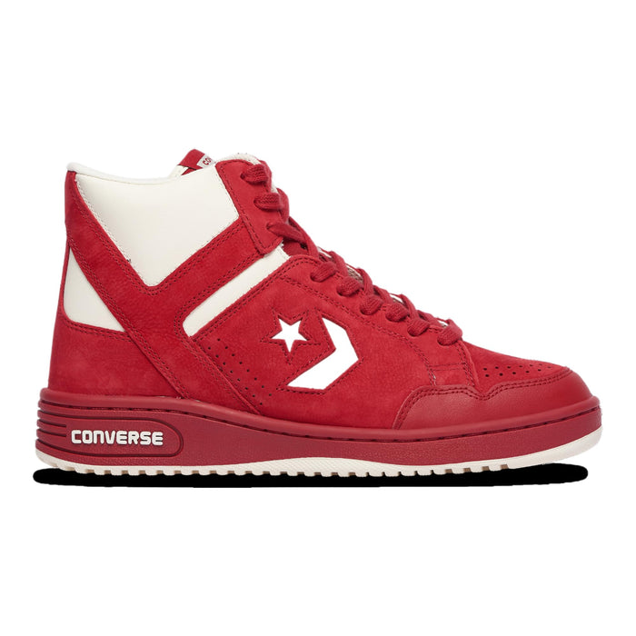 Converse Weapon High - Men's (A14832C, Red/Red/White) Size 10.5
