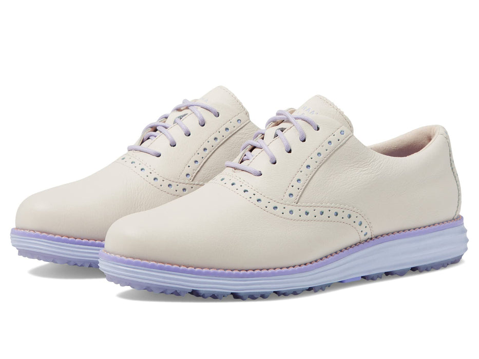 Cole Haan Shortwing Golf Shoes, Birch/Lavender/Orchid, Women's 8.5