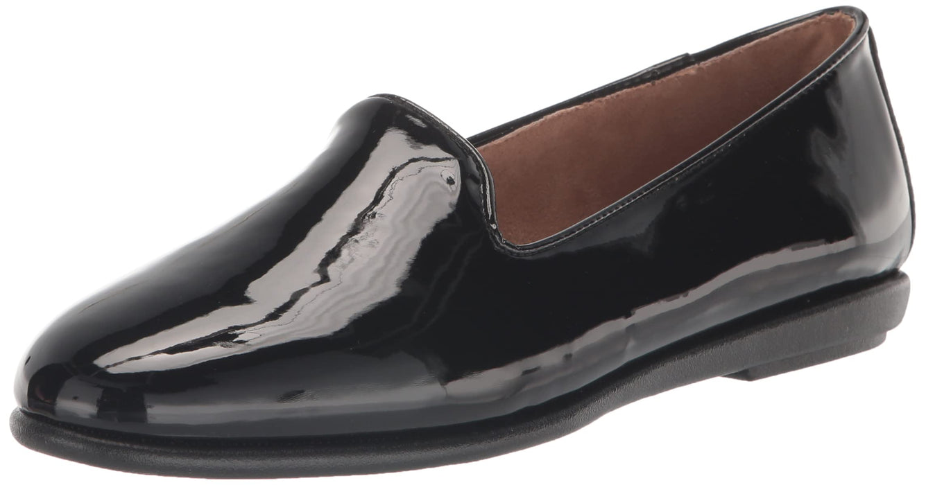 Aerosoles Women's Betunia Loafer Flat, Black Patent, 6