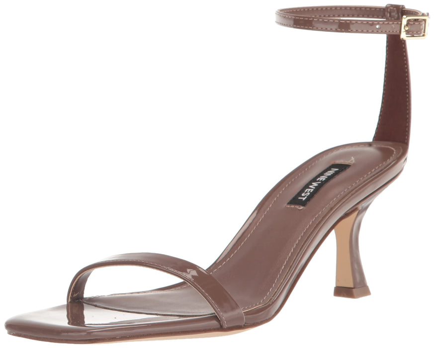 Nine West Women's Ripe Heeled Sandals, Medium Brown, 6.5