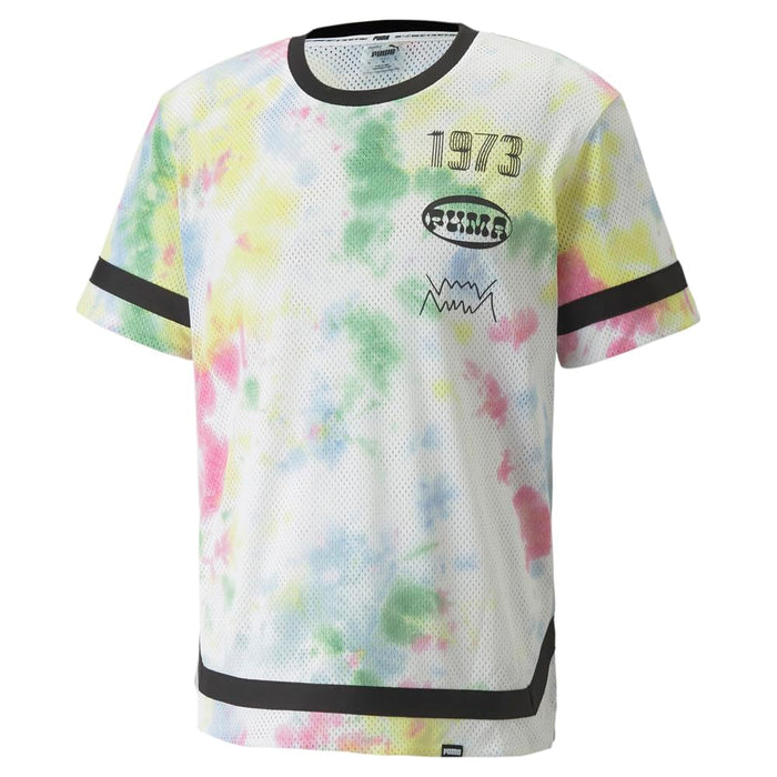 PUMA Summer League Shirt Yellow Glow XL