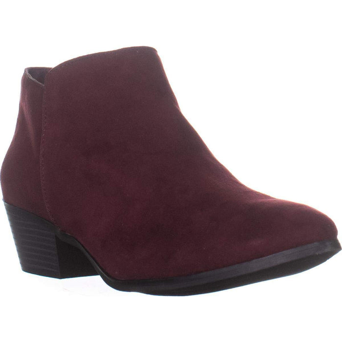 Style & Co. Womens' Wileyy Faux Suede Padded Insole Booties