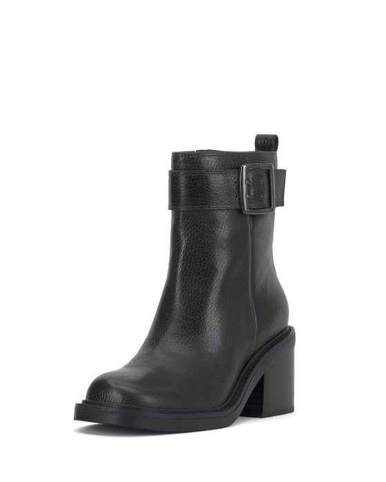 Vince Camuto Women's Bembonie Stacked Heel Bootie Ankle Boot