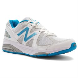 New Balance Women's Made 1540 V2 Running Shoe, White/Blue, 6 N US