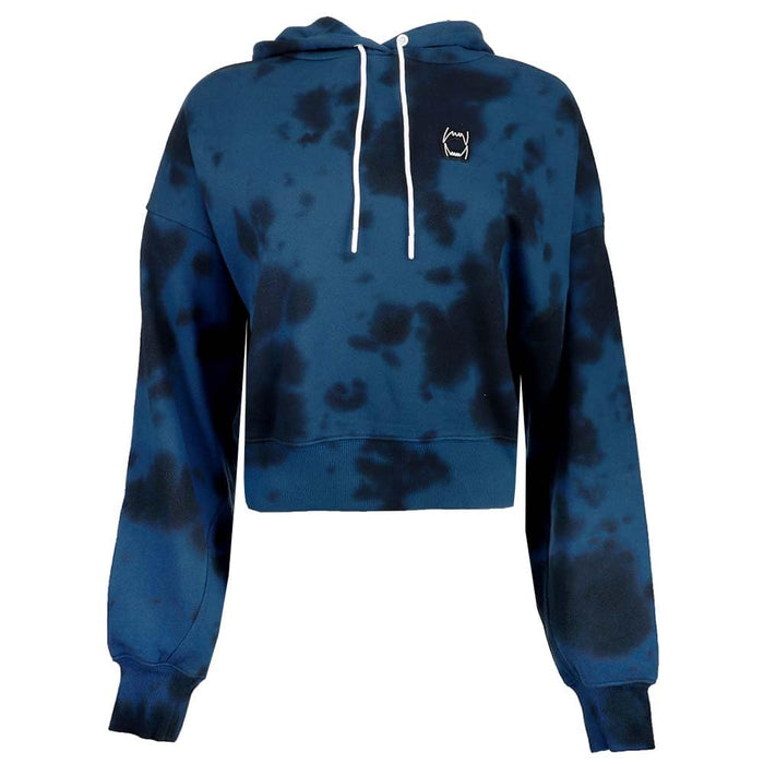 PUMA Pivot Crop Tie-Dye Hoodie Sailing Blue XL
