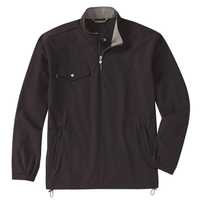 Linksoul 1/2 Zip Pullover Windbreaker True Black SM