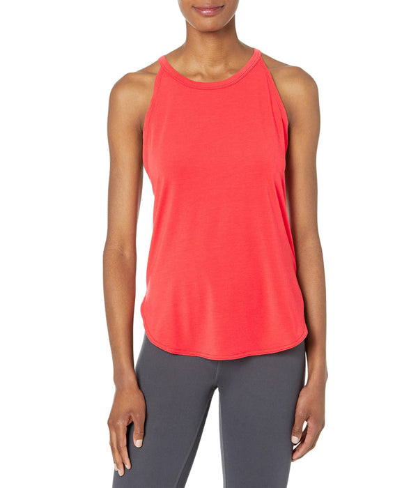 Prana Lunar Glow Sleeveless Carmine Red SM (Womens 4-6)