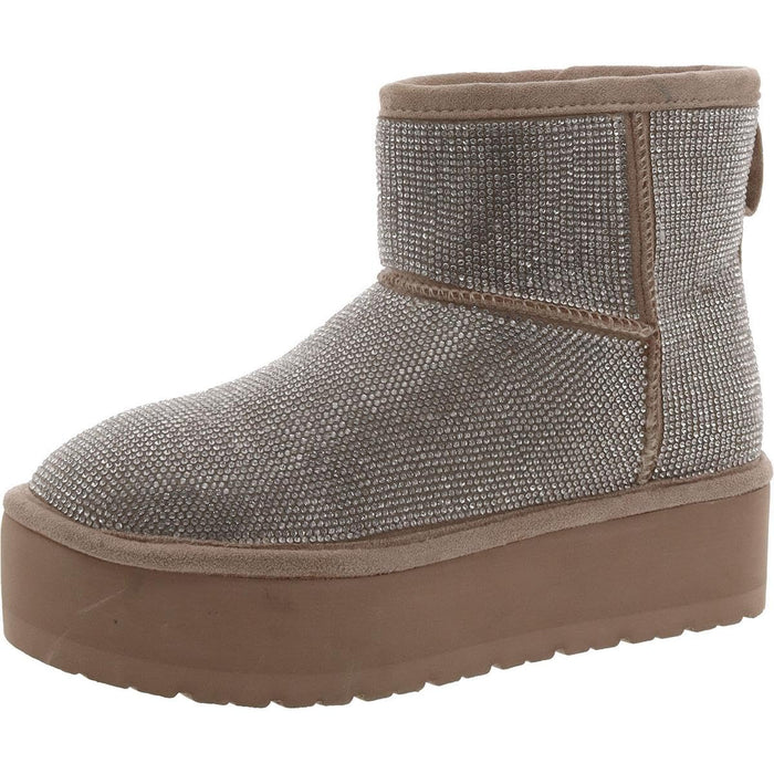 Madden Girl Women's Ease Winter Boots, Sand-multi, 5