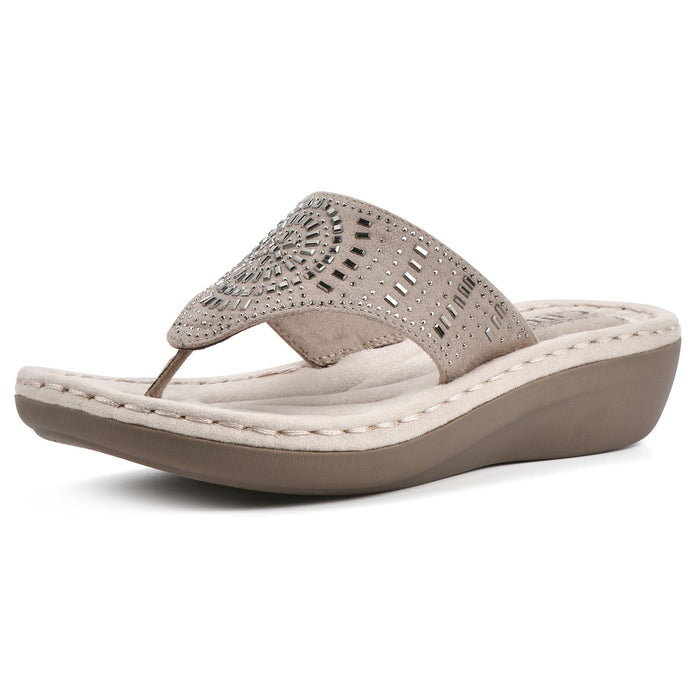 CLIFFS BY WHITE MOUNTAIN Cienna Women's Thong Sandal