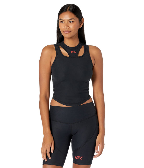 UFC Sleeveless Cutout Workout Top Black XL