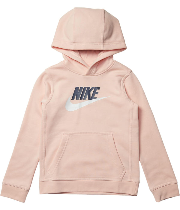Nike Kids Boys Club Fleece Pullover Coral SM Big Kid