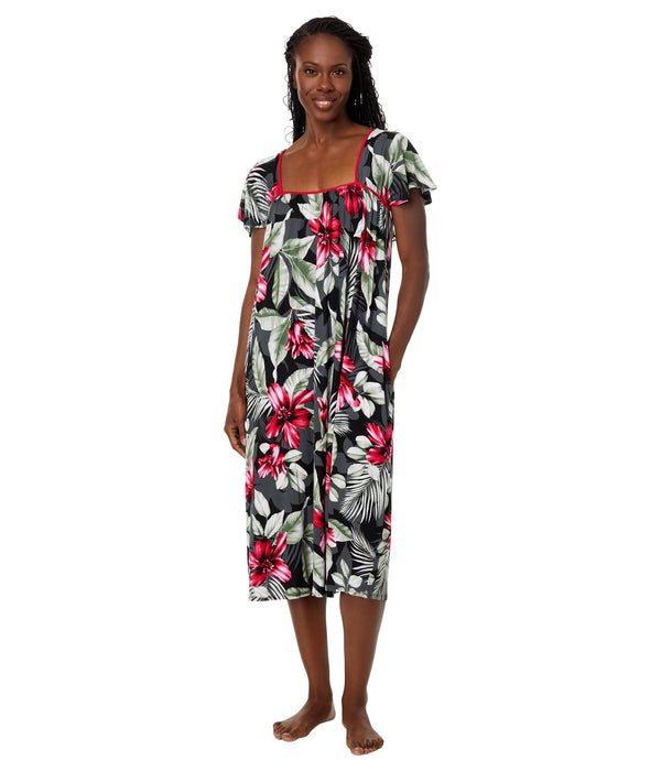 Tommy Bahama Womens' St. Lucia Sleeveless Tier Dress