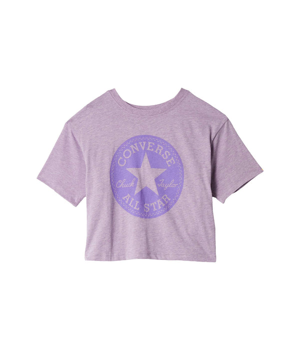 Converse Kids Girls Crossover Tee Violet MD Big Kid