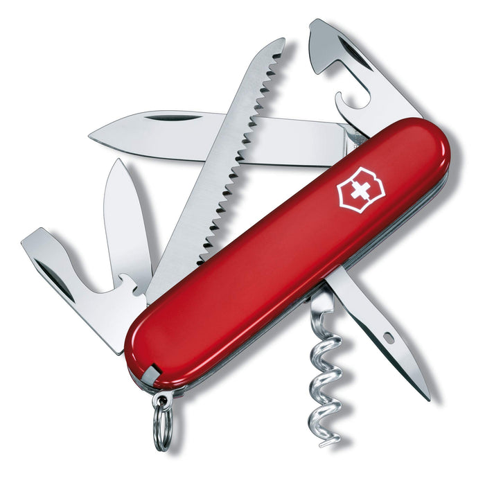 Victorinox Camper Swiss Army Knife, Medium, Multi Tool, Camping Knife