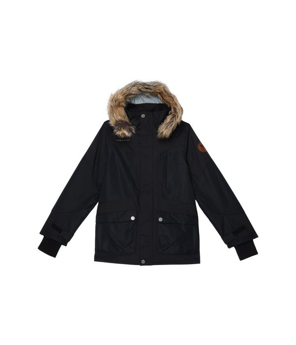 Jordan Girls Quilted Jacket Metallic Gold XS
