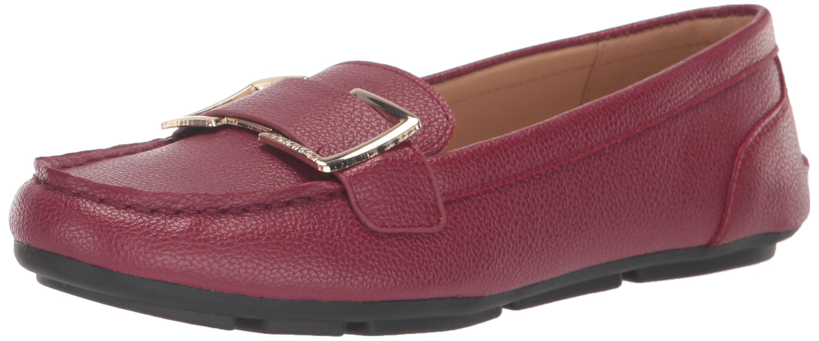 Calvin Klein Women's Lydia2 Loafer, Dark Cherry 603, 5