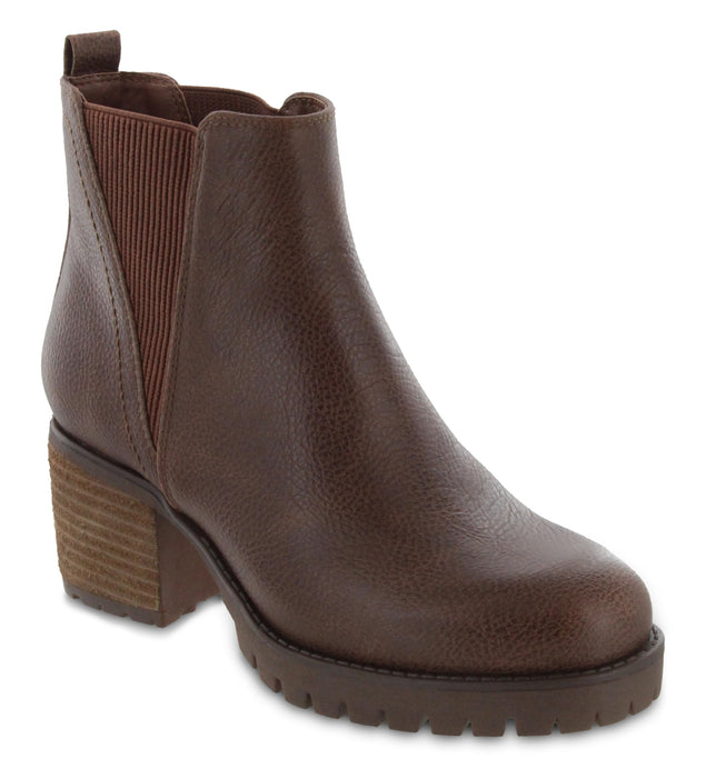MIA Women's Jody Lug Sole Chelsea Booties