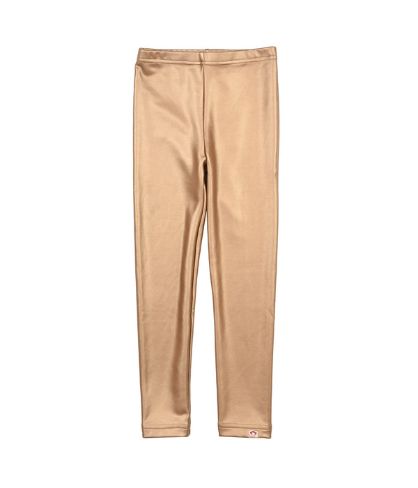 Appaman Kids Girls Leggings (Toddler/Little Kids/Big Kids) Gold 10 Big Kid