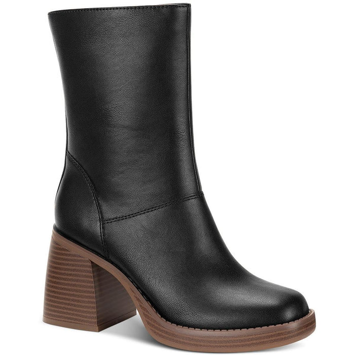 Sun + Stone Aleenn Dress Booties, Created for Macy's - Walnut