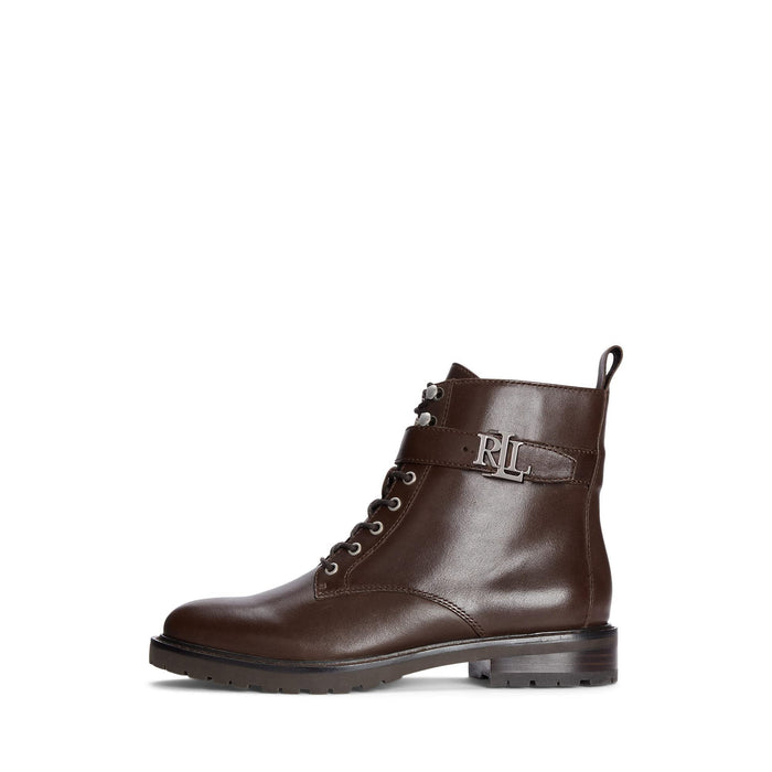 LAUREN Ralph Lauren Elridge Lug Sole Boot Black 5 B (M)