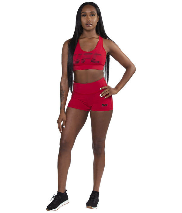 UFC Essential Sports Bra Red 1 LG