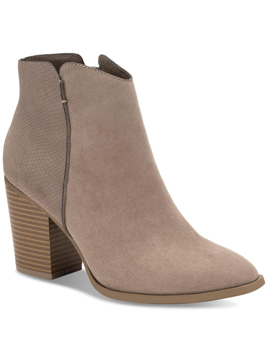 Sun + Stone Womens' Graceyy Faux Leather Ankle Boots