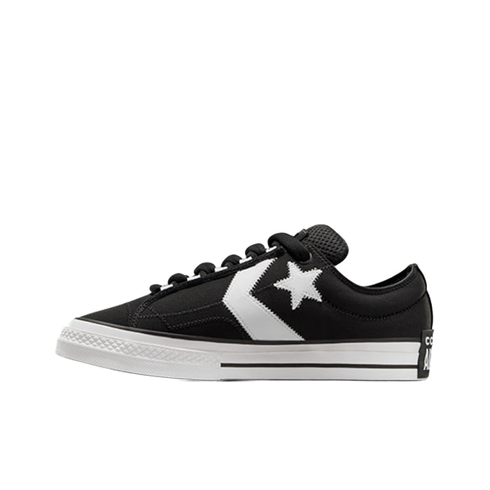 Converse Unisex Star Player 76 Puff Low Top Sneaker, Black, 7 UK