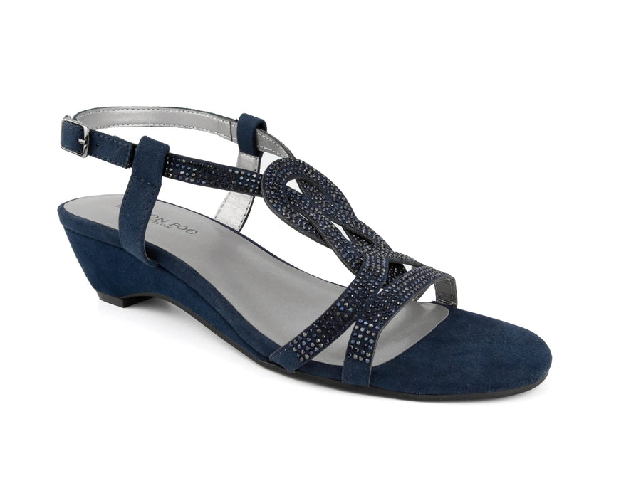 LONDON FOG Women's Meadow Wedge Sandals