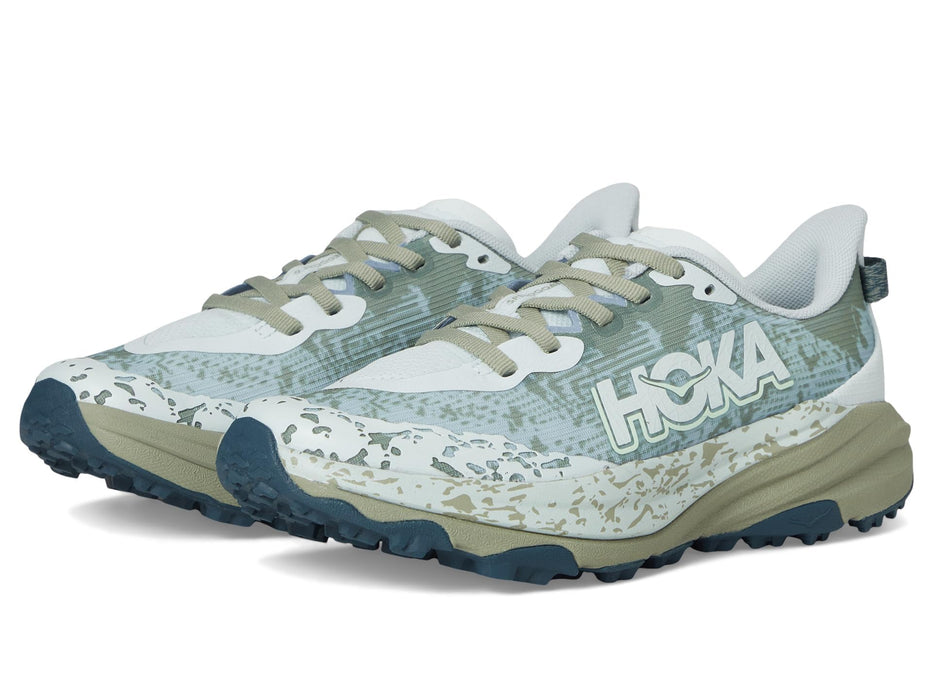 Hoka Kids Speedgoat 6 (Big Kid), Sea Moss, 4, Medium