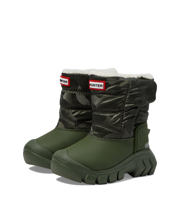 Hunter Intrepid Reflective Camo Snow Boot (Little Kid/Big Kid)
