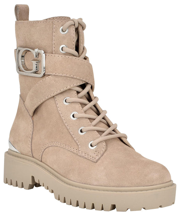 GUESS Womens' Orana Combat Boots