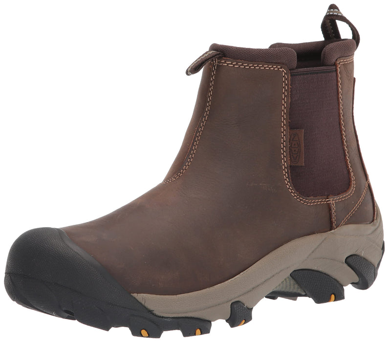 KEEN Women's Targhee 2 Pull On Mid Height Leather Chelsea Boot