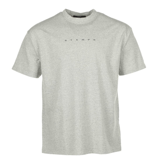 Stampd Micro Strike Relaxed Tee Heather Grey XL