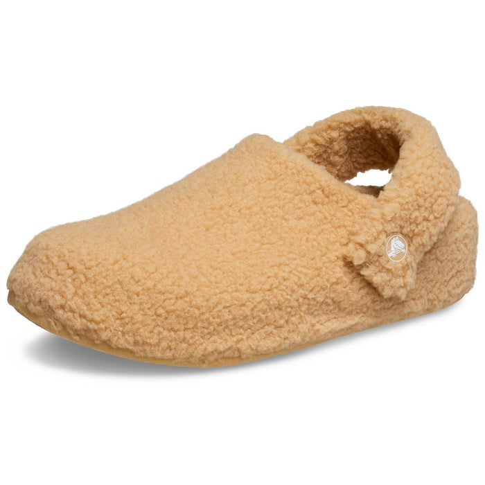 Crocs Unisex Classic Cozzzy Slipper Wheat Mens 4, Womens 6 Medium